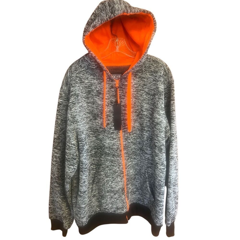 Brooklyn Xpress Men’s Zipper Hoodie Sz XL NWT